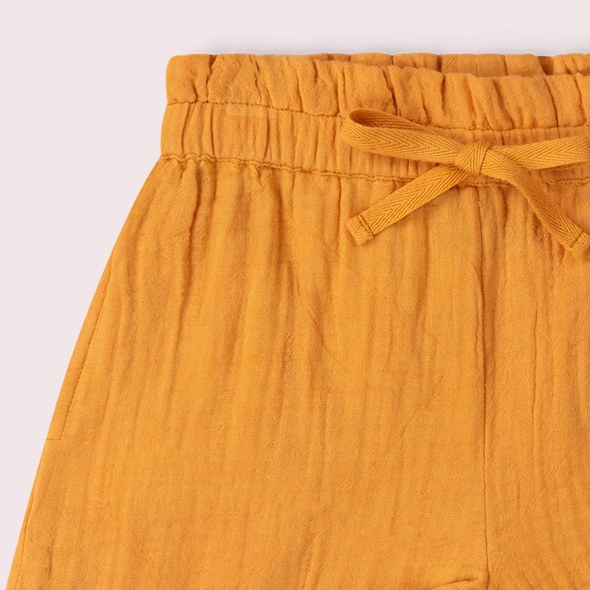 Golden Ochre By The Sea Shorts Gold / 18-24m
