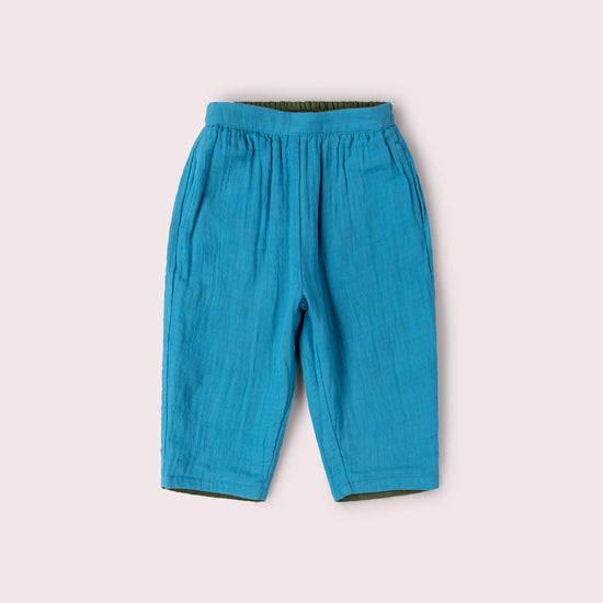 Blue Moon Reversible Trousers Blue / 18-24m