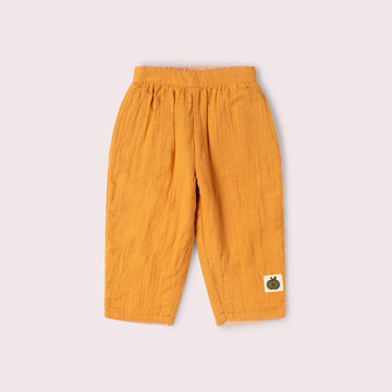 Golden Ochre Reversible Trousers Gold / 18-24m