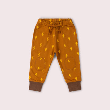 Lightning Organic Cosy Joggers Gold / 18-24m