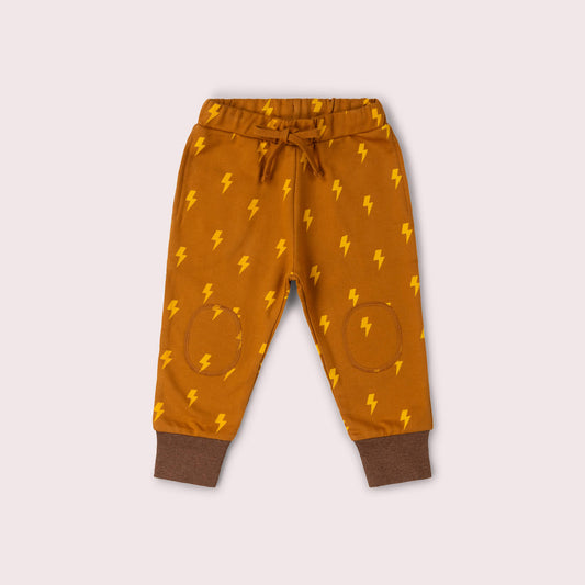 Lightning Organic Cosy Joggers Gold / 18-24m