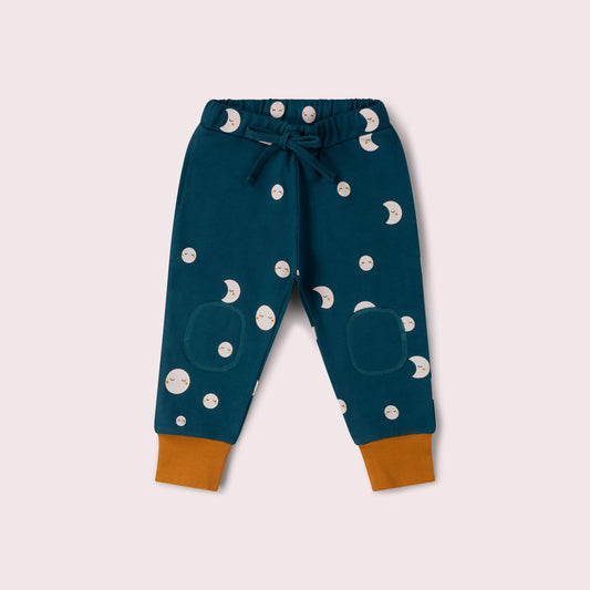Midnight Moon Organic Cosy Joggers Blue / 18-24m