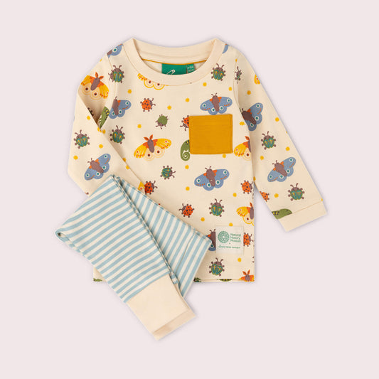 Cream Extraordinary Organic T Shirt & Jogger Playset