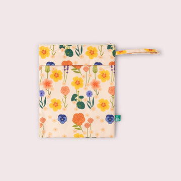 Flower Meadow Recycled Waterproof Wet Bag MULTI / one size