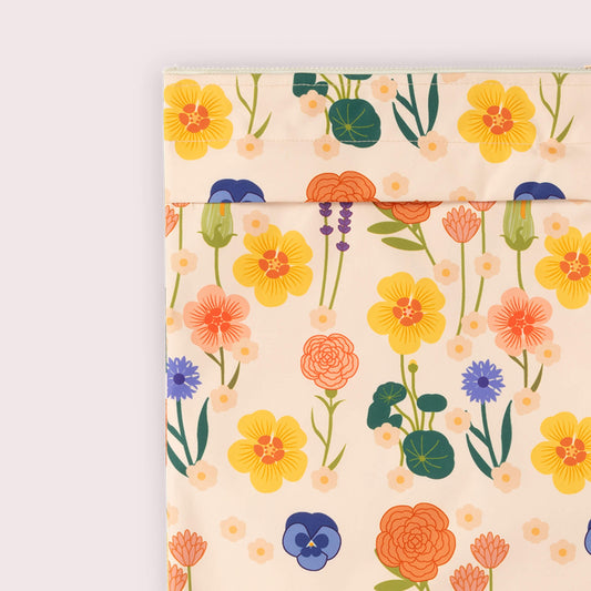 Flower Meadow Recycled Waterproof Wet Bag MULTI / one size