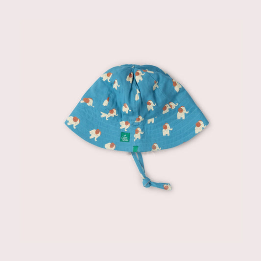 Blue Elephants Reversible Sunhat