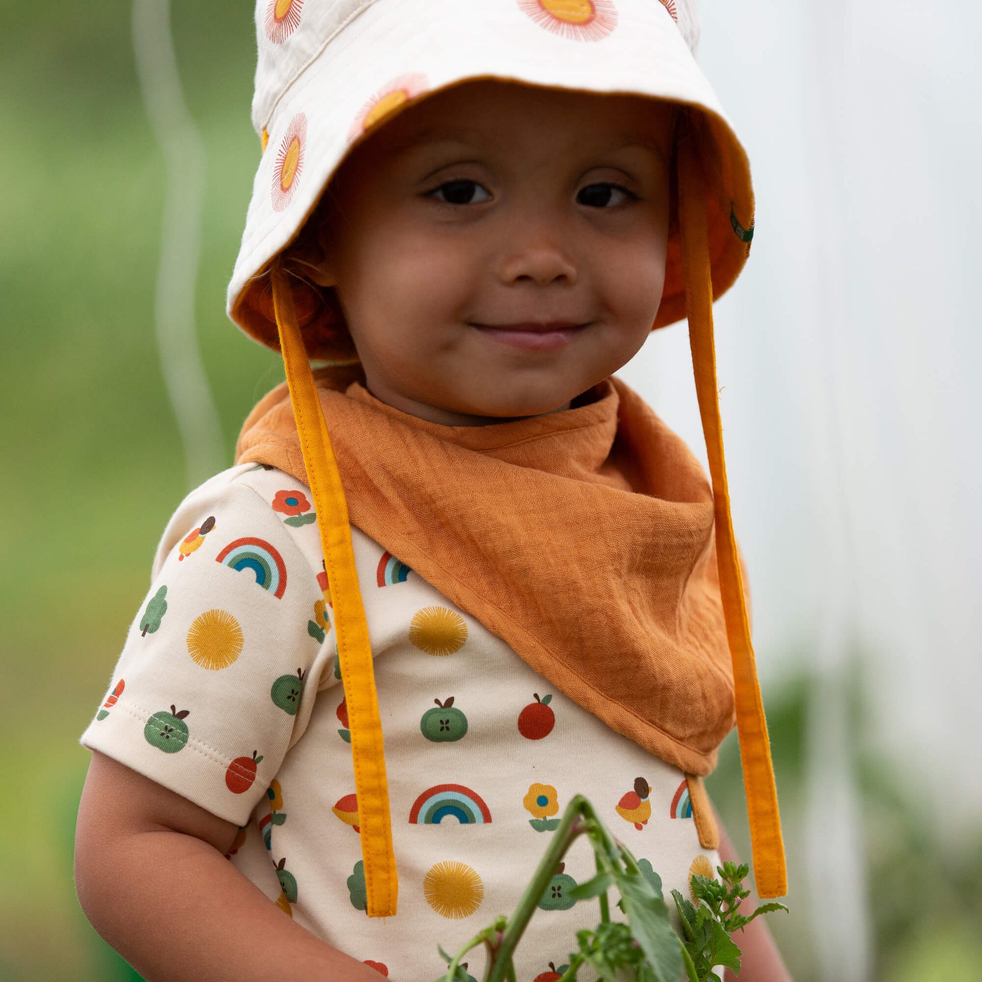 Blue Moon Organic Muslin Bib Set MULTI / one size