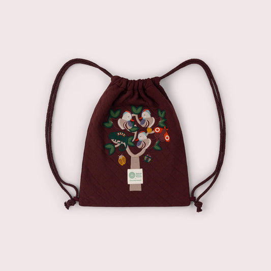 Chestnut Extraordinary Drawstring Bag