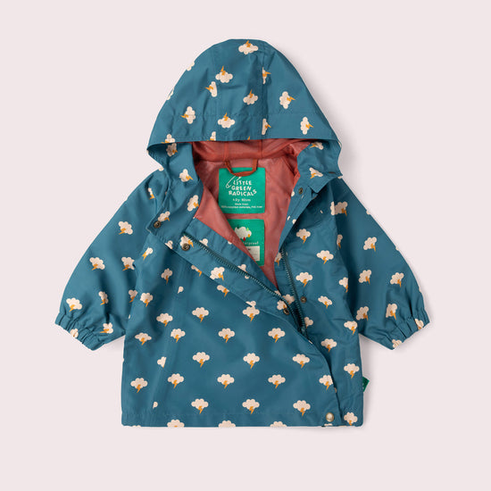 All Weather Recycled Waterproof Packaway Anorak Blue / 7-8y