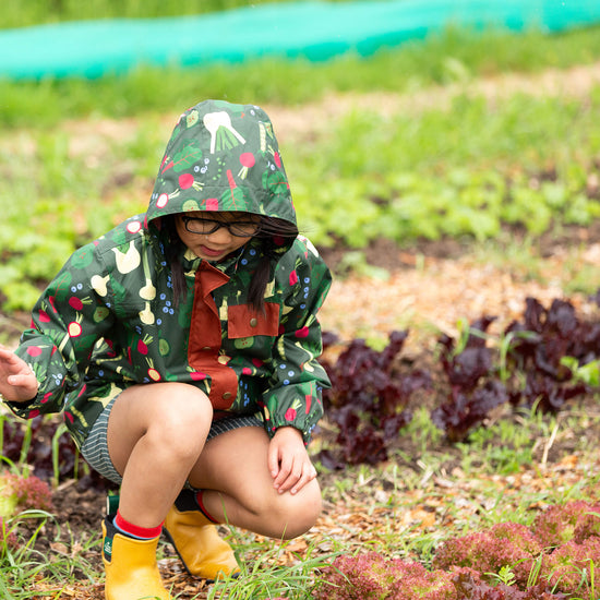 Feast Recycled Waterproof Raincoat MULTI / 7-8y