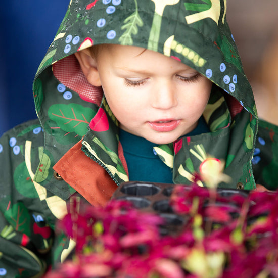 Feast Recycled Waterproof Raincoat MULTI / 7-8y