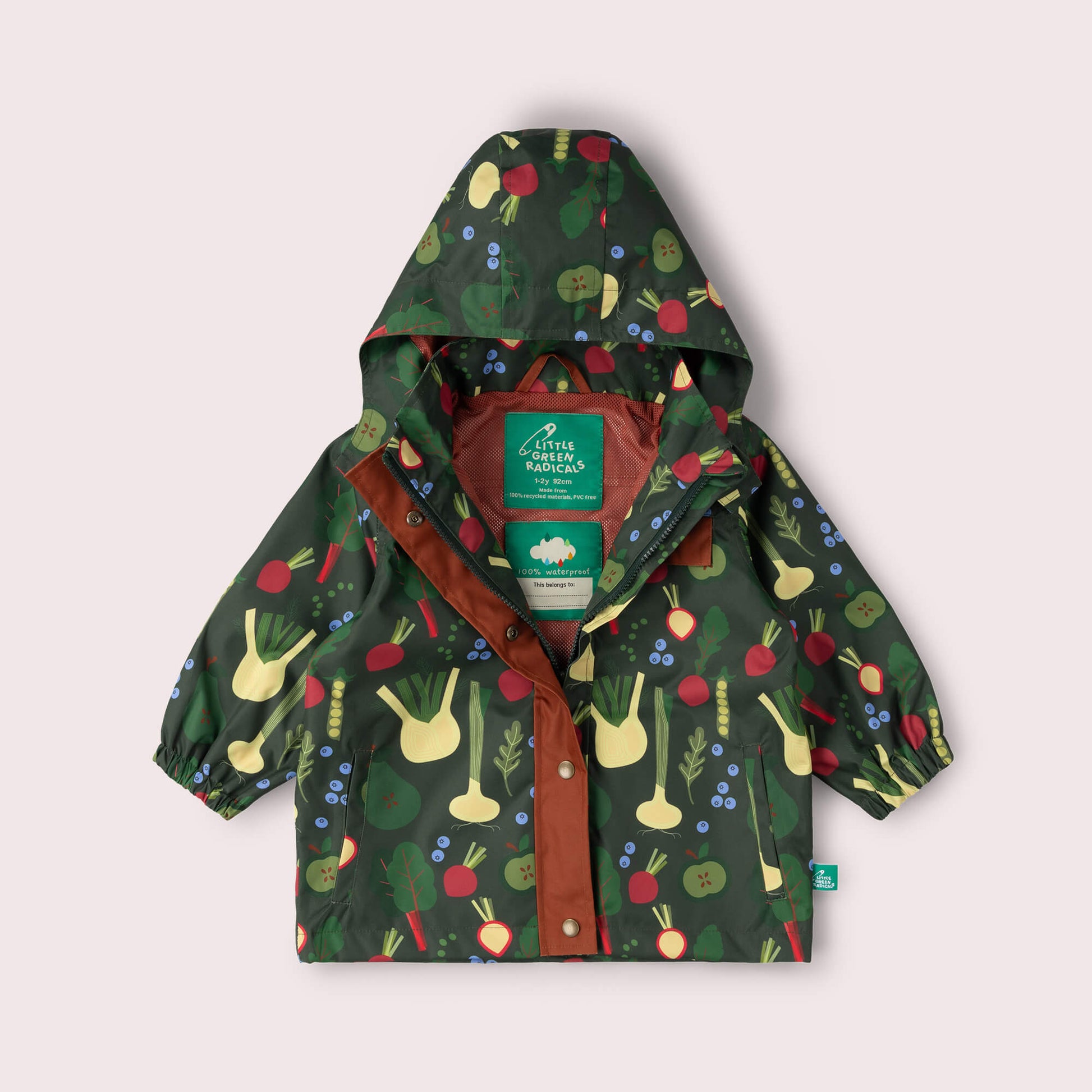 Feast Recycled Waterproof Raincoat MULTI / 7-8y