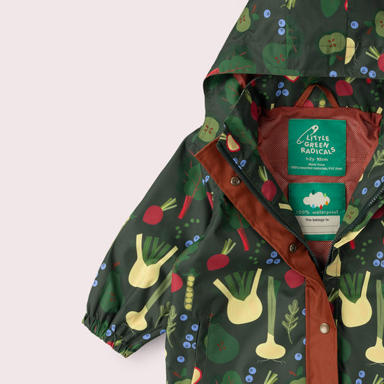 Feast Recycled Waterproof Raincoat MULTI / 7-8y