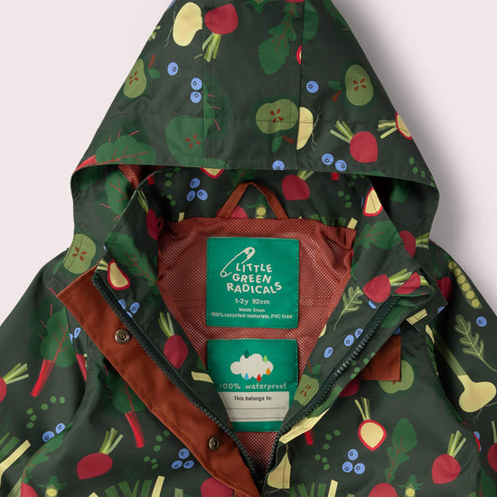 Feast Recycled Waterproof Raincoat MULTI / 7-8y
