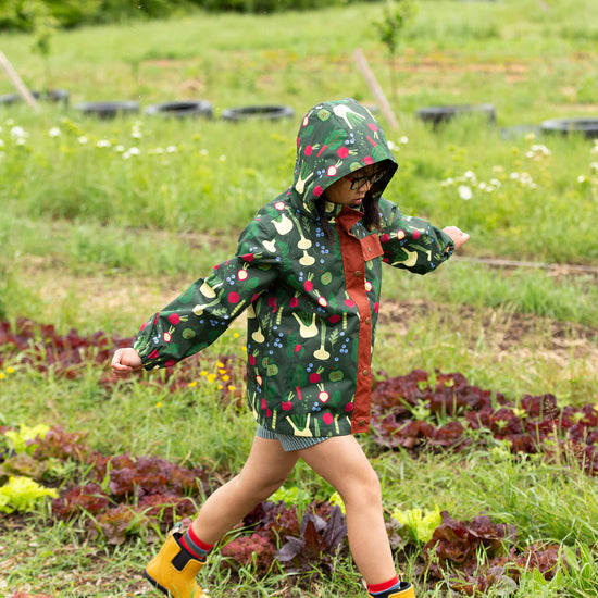 Feast Recycled Waterproof Raincoat MULTI / 7-8y