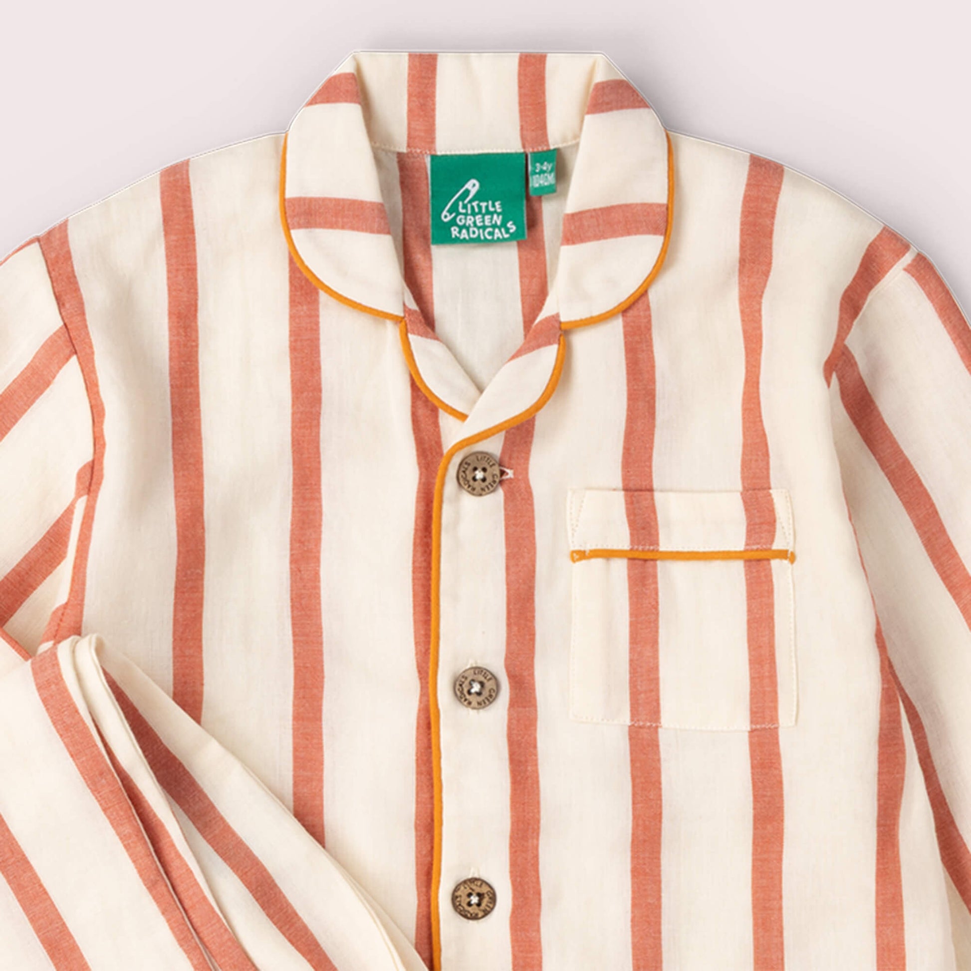 Vintage Striped Classic Pyjama Red / 18-24m