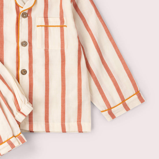 Vintage Striped Classic Pyjama Red / 18-24m