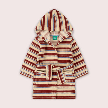 Beach Stripe Towelling Robe