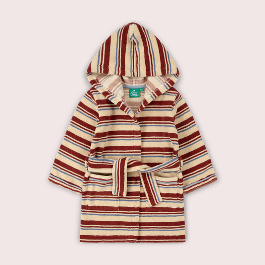 Beach Stripe Towelling Robe