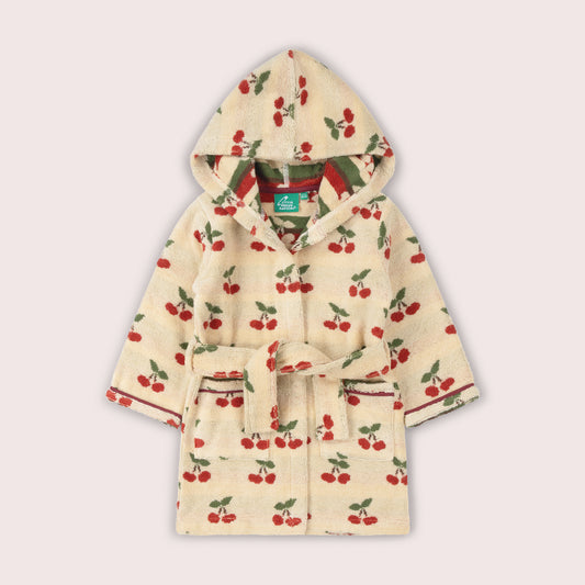 Little Cherries Towelling Robe