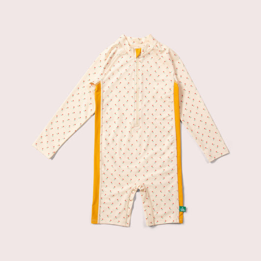 Rose Flowers UPF 50+ Recycled Sunsafe Sunsuit