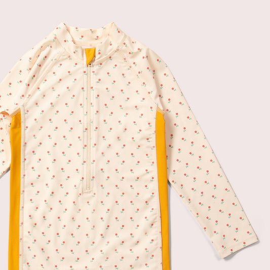 Rose Flowers UPF 50+ Recycled Sunsafe Sunsuit