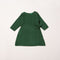 Vintage Green Wrap -up -Kleid