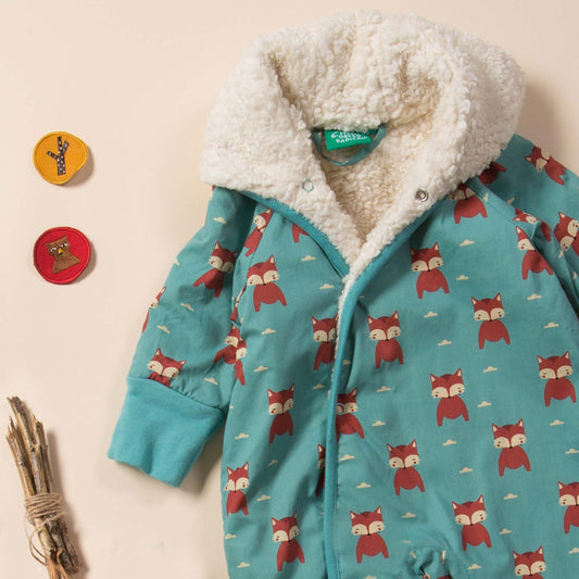Foxes Sherpa Lined Snowsuit