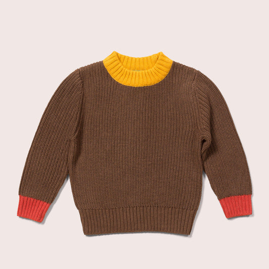 From One To Another Pinecone Snuggly Knitted Jumper