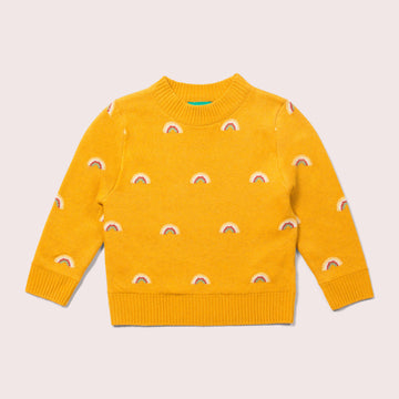 From One To Another Rainbows Knitted Jumper