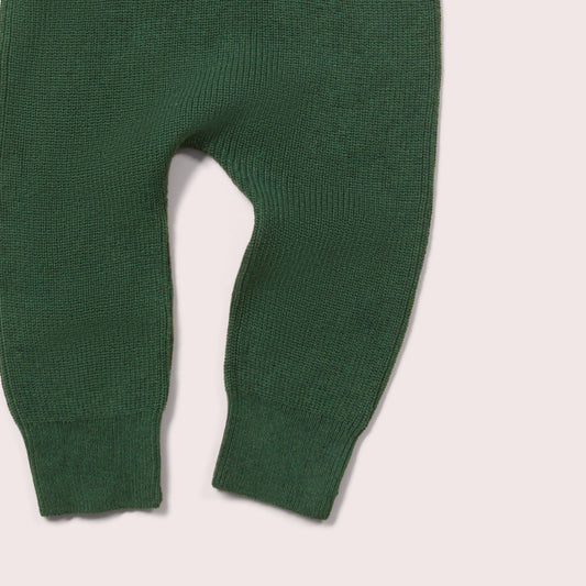 Olive Knitted Joggers