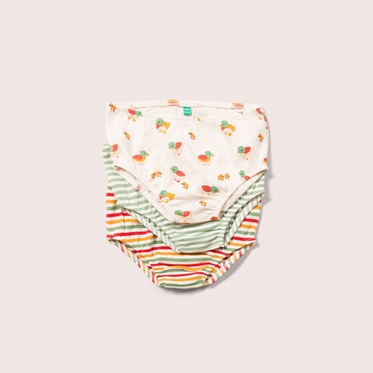 Weather For Ducks Organic Underwear Set - 3 Pack