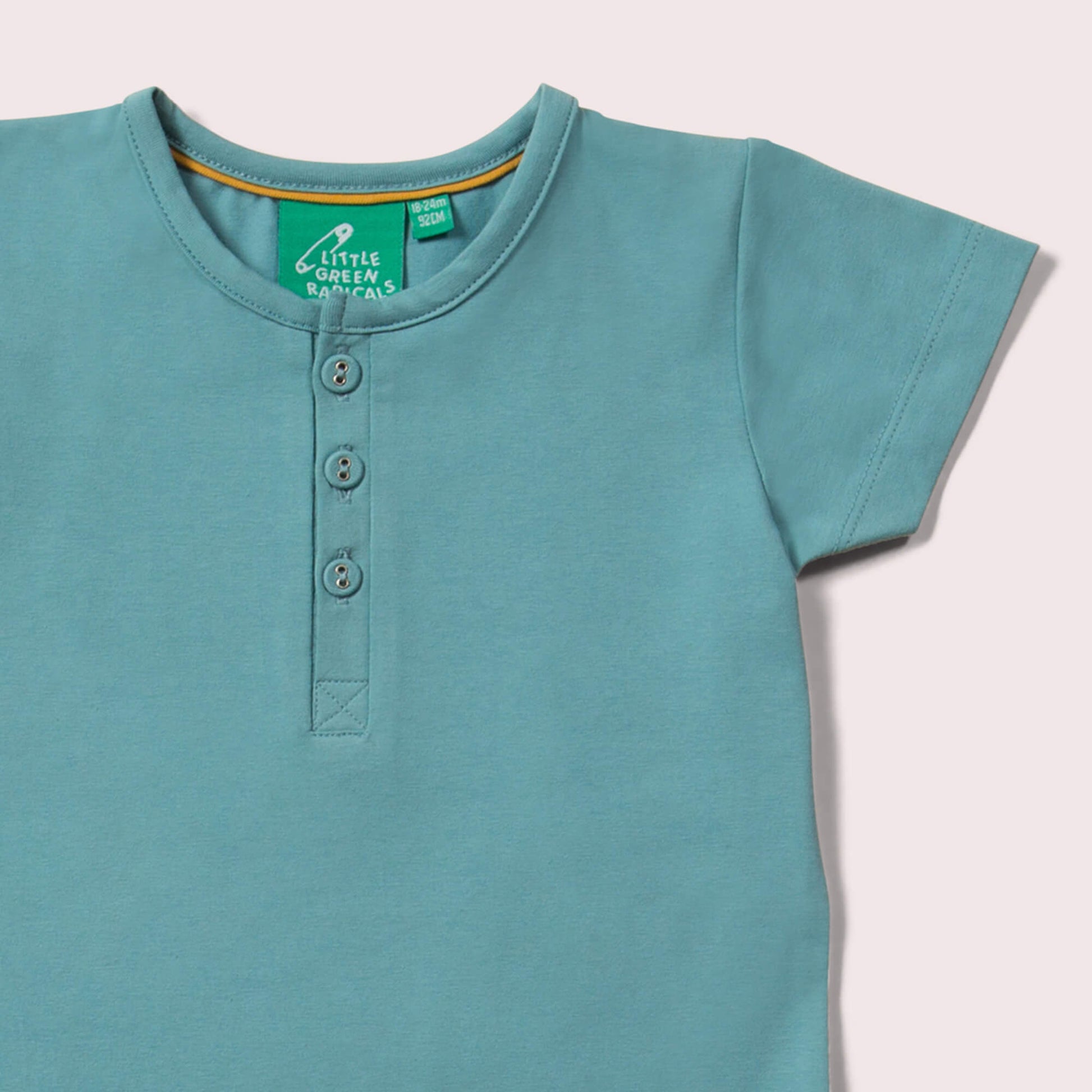 Little-Green-Radicals-Blue-Organic-Short-Sleeve-BabyBody-Closeup