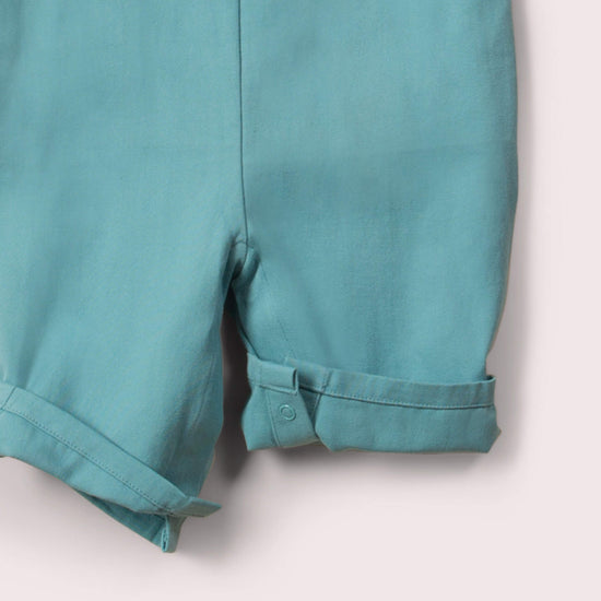 Little-Green-Radicals-Blue-Shortie-Dungarees-With-Cloud-Print-Closeup-View