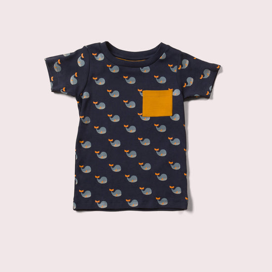 Little-Green-Radicals-Blue-T-Shirt-And-Jogger-Playset-With-Whale-Print-Top