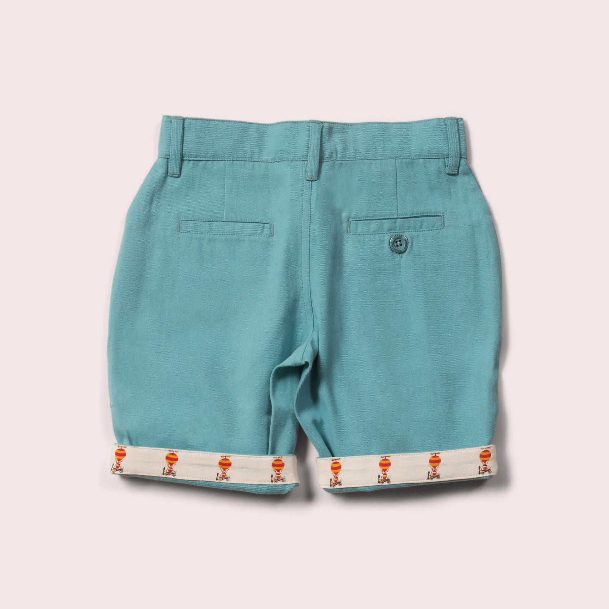 Little-Green-Radicals-Blue-Twill-Sunshine-Shorts-Back