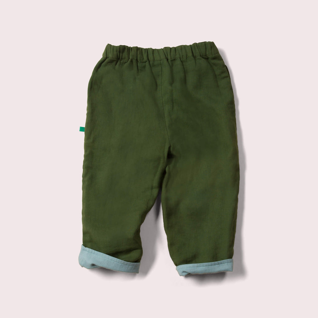 Little-Green-Radicals-Green-And-Blue-Reversible-Trousers