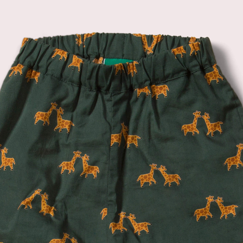 Little-Green-Radicals-Green-And-Yellow-Jelly-Bean-Joggers-With-Giraffe-Print-Closeup