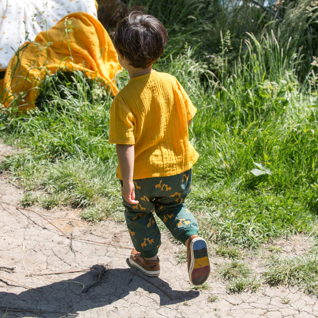 Little-Green-Radicals-Green-And-Yellow-Jelly-Bean-Joggers-With-Giraffe-Print-Kid-Back