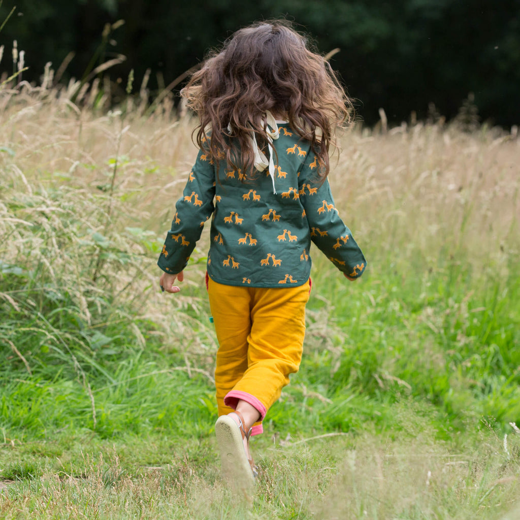Little-Green-Radicals-Green-And-Yellow-Reversible-Spring-Jacket-With-Giraffe-Print-Kid-Back