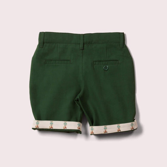 Little-Green-Radicals-Green-Twill-Sunshine-Shorts-Back