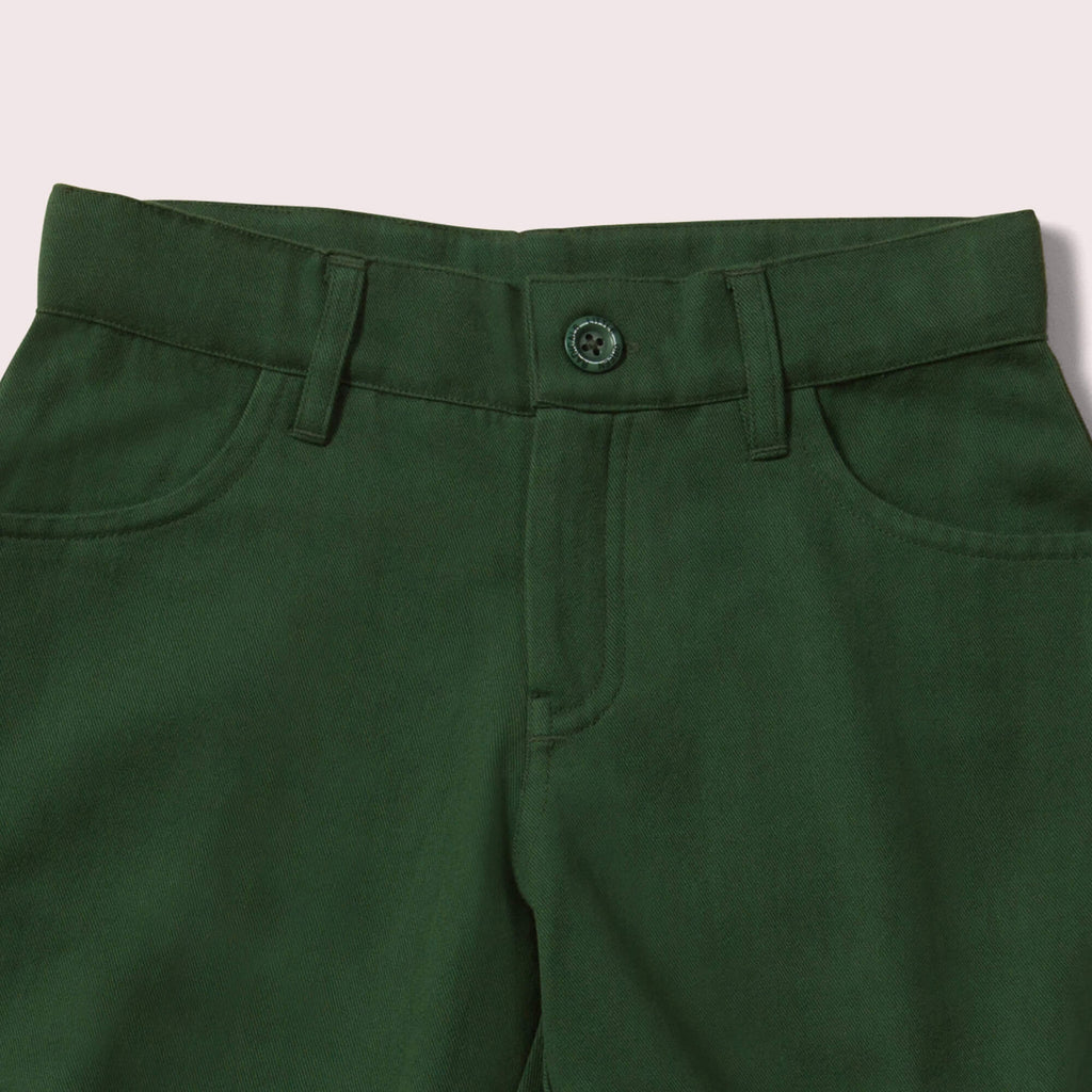Little-Green-Radicals-Green-Twill-Sunshine-Shorts-Closeup