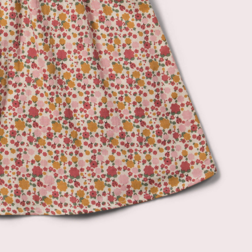Little-Green-Radicals-Pink-Little-Twirler-Dress-With-Ladybird-Print-Closeup-VIew