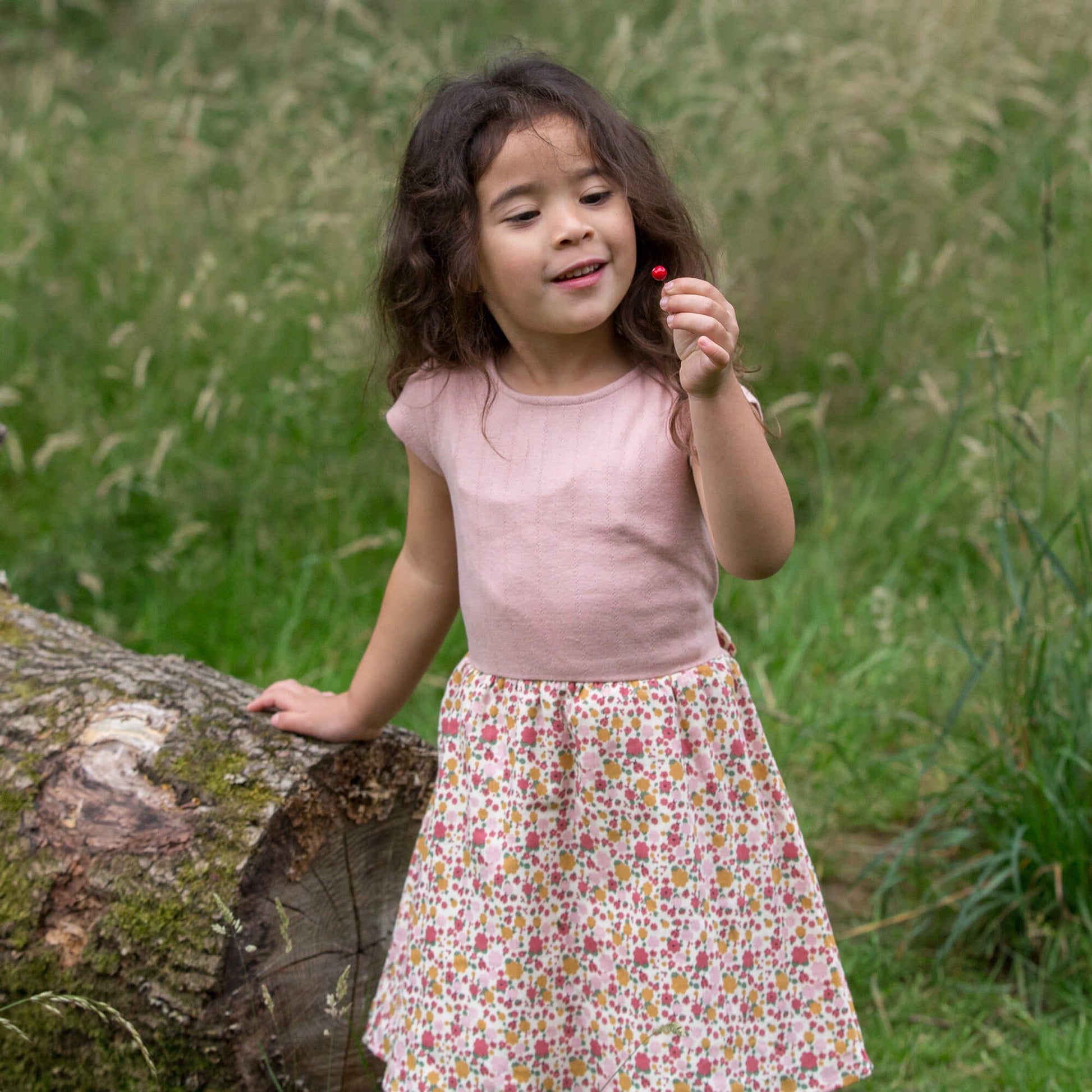 Little-Green-Radicals-Pink-Little-Twirler-Dress-With-Ladybird-Print-Kid