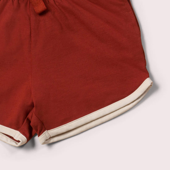 Little-Green-Radicals-Red-Run-Around-Shorts-Closeup-View