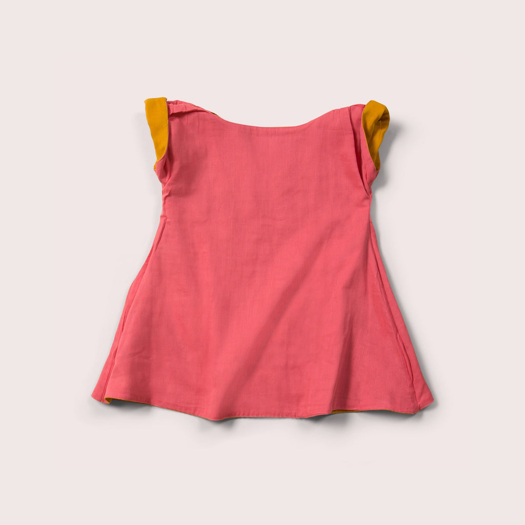 Little-Green-Radicals-Yellow-And-Pink-Reversible-Dress-Reverse