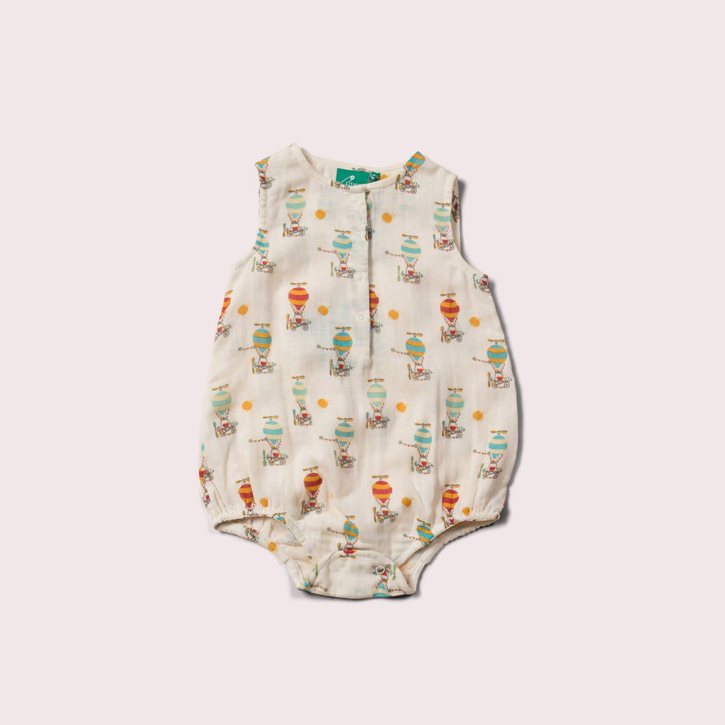 Little-Green-Radicals_Blue-Cream-and_Orange-Organic-Sleeveless-Baby-Bubble-Body-With-Hot-Air-Balloon-Print