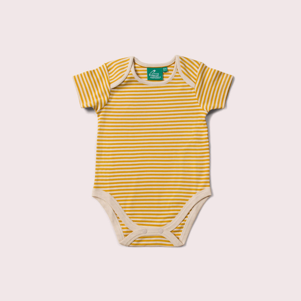 Little-Green-Radicals_Cream-and_Yellow-Striped-Baby-Bodies-Set-Two-Pack