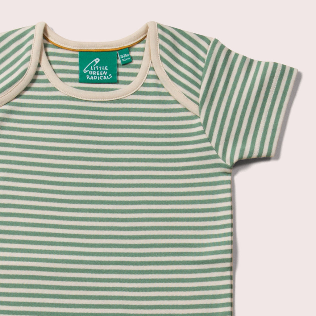 Little-Green-Radicals_Green-Striped-Baby-Bodies-Set-Two-Pack-Closeup-View