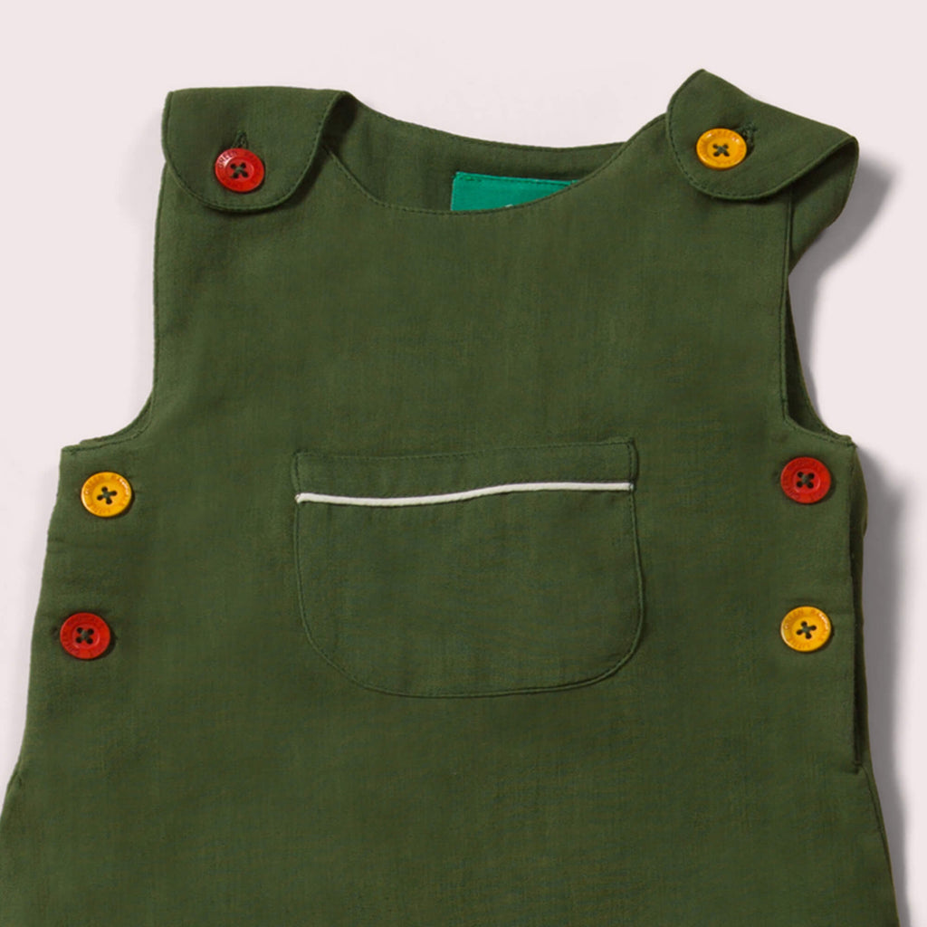 Little-Green-Radicals_Olive-And-Green-Dungarees-Closeup